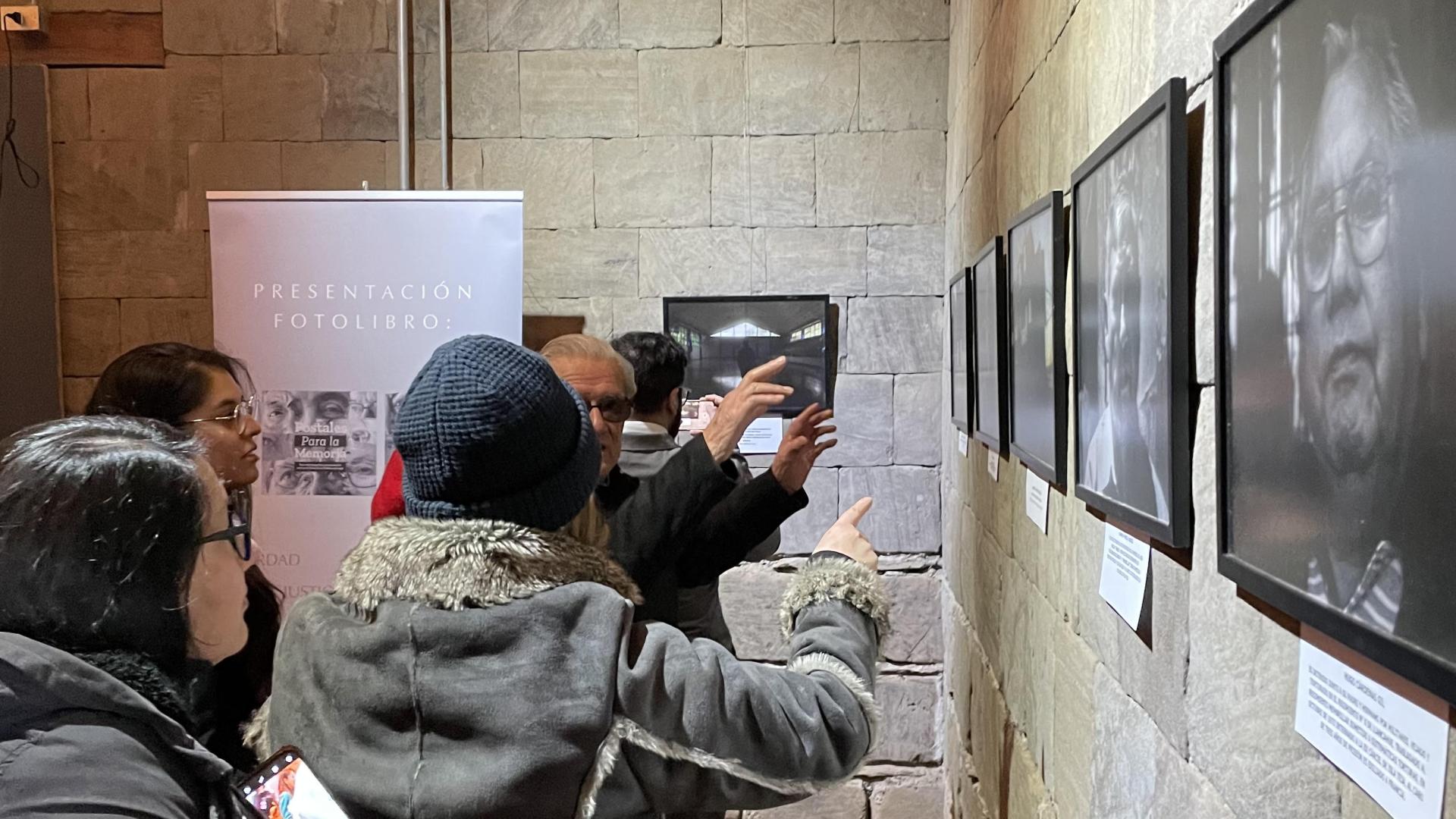 Inauguración exposición temporal "Postales para la memoria", en sala 5 de la Casa del Castellano