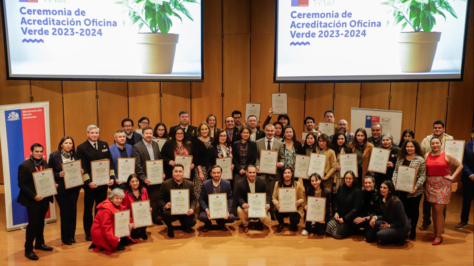 ceremonia de acreditación ambiental